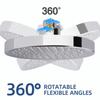 360° Adjustable Shower Water Purification Filter Reduce Skin Dryness Adjustable Nozzle Chlorine Removal Filter Hard Water Filter