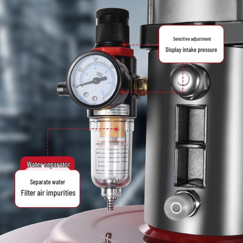 Xingda Genuine Pneumatic High-Pressure Butter Gun Pump for Excavators - Fully Automatic Filling Tool