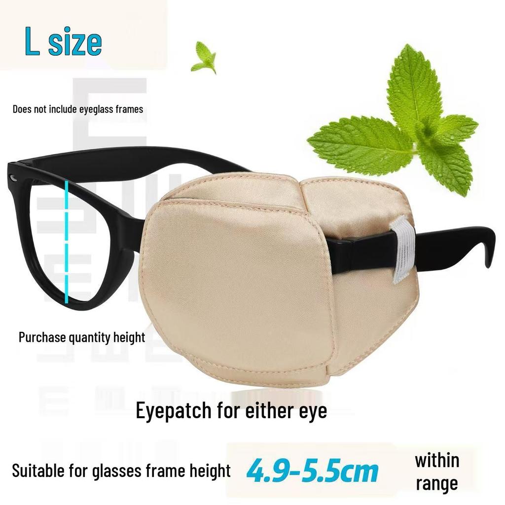 Barnens 3D-ögonlapp i siden för korrigering av amblyopi