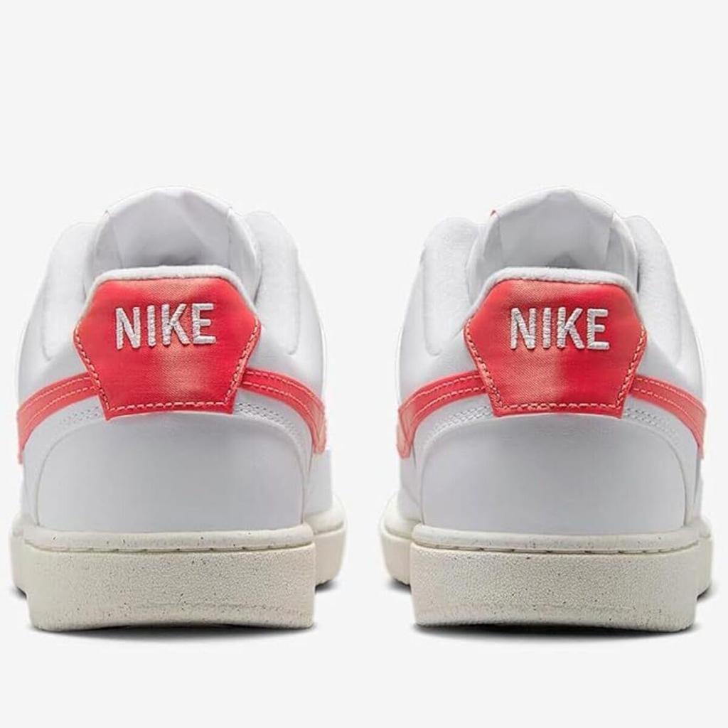 [NIKE] W COURT VISION LOW NEXT NATURE WHITE/SAIL/MAGIC EMBER HV5246-100 25.5cm