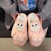 Winter Cartoon Non-slip Thick Bottom 2025 Summer Fashion Outer Wear Casual Bag Head Cotton Slippers Funny and Cute