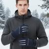 Full Finger Cycling Gloves Solid Color Sports Mittens Fashion Winter Warm Gloves  Women