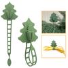 Christmas Wreath Hanger Silicone Xmas Garland Holder Reusable Adhesive Straps Wreath Holder for Mantel Fireplace Front Door Festive Decoration