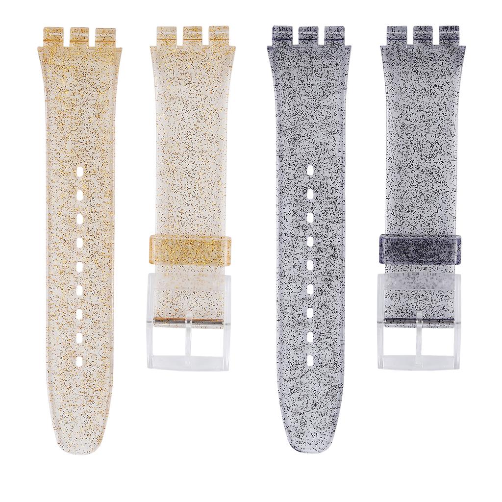 17mm 19mm Für Swatch Uhrenarmband GB274/743/GW164 Neu Damen Silikon Gummi Uhrenarmband wasserdicht Armband Uhrenband Zubehör