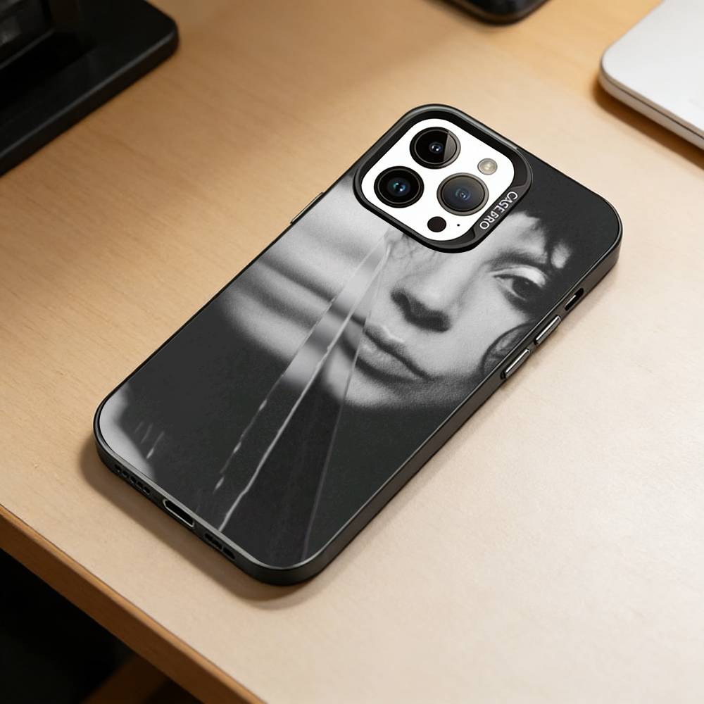 D-Talented Singer Lady Gaga Phone Case For iPhone 17,16,15,14,13,12,11 Plus,Pro Max,XS,Colorful Silver Black Cover