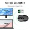Mouse Wireless 2.4G Mouse da Gioco Regolabile 1600DPI Ottico Mouse da Ufficio Mouse Ergonomico per Notebook PC MacBook