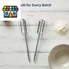 Stainless Steel Hand Mixer Beaters - Universal Whisk Attachments, 1/2pcs Replacement for Electric Mixers, Rust-Resistant