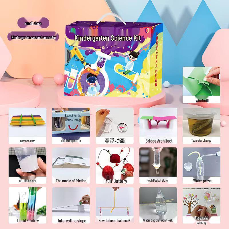 STEM Science Experiment Kit for Kids: Physics & Chemistry