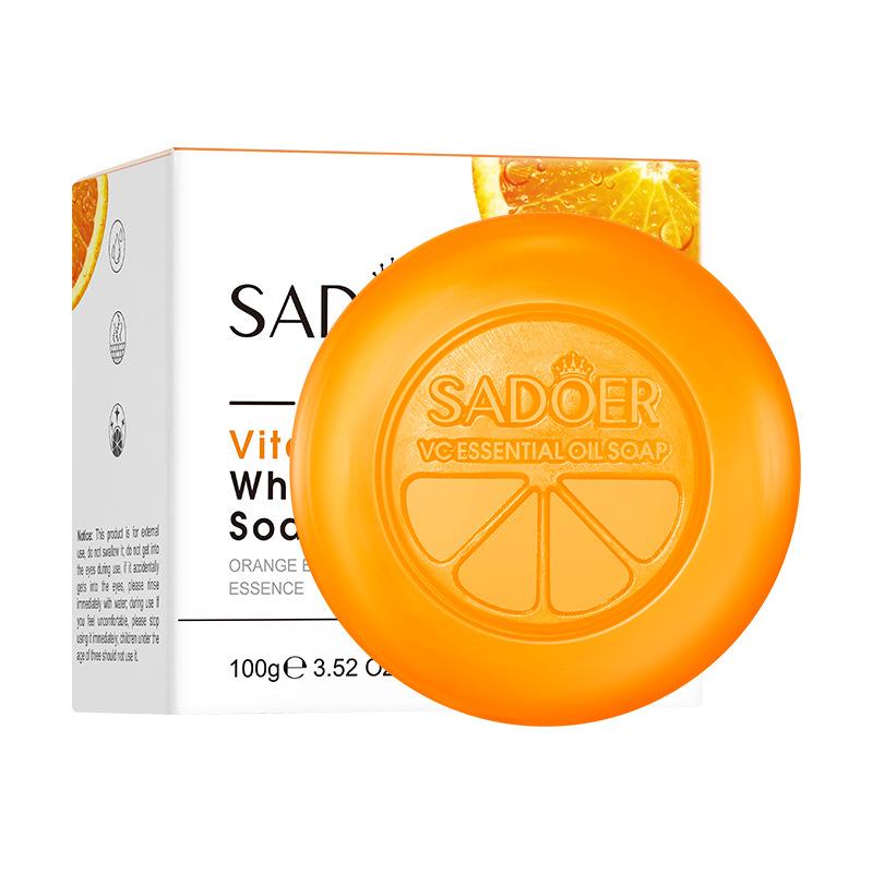 Vitamin C Seife SADOER Reinigungsbad Reinigungs Ätherisches Öl Handgemachte Seife