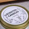 Creative New Golden Iron Can Aromatherapy Candles for Household Ins Soy Wax Essential Oil Fragrance Candle Souvenir