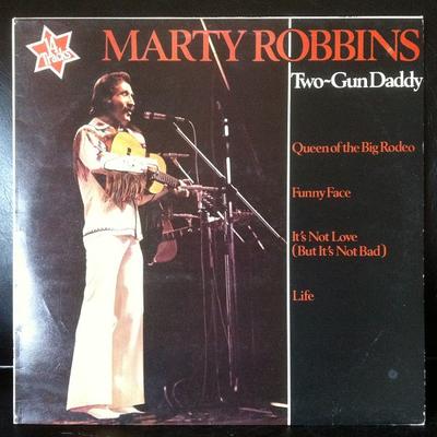LP Record MARTY ROBBINS - Two-Gun Daddy MCF2757 MCA Records 1976 UK Pop Used