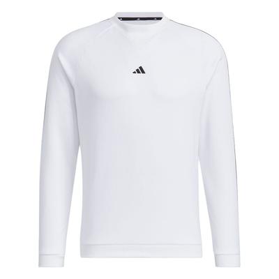 Warmer Pullover mit Rundhalsausschnitt Langarm-T-Shirt Unisex Oberteile Weiß JE1443