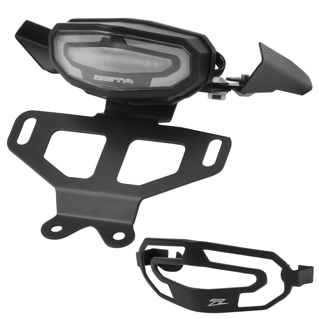 ZETA RACING LED Line Tail Holder Kit for SEROW250 Compact Easy No Wiring Compliant with New Road Transport Vehicle Law Standards (Clear) (2018-)