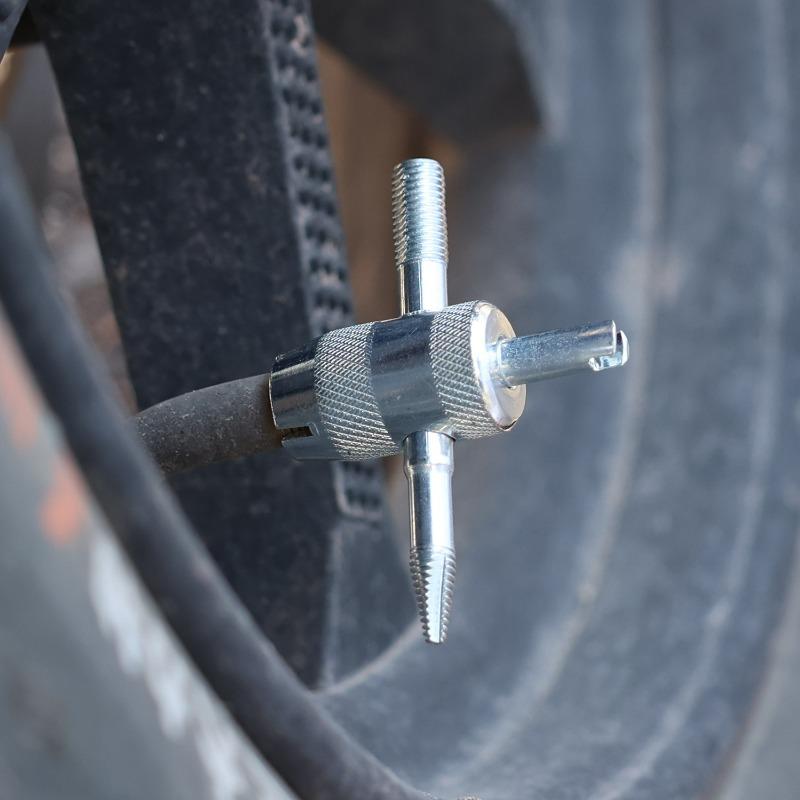 Car Bicycle Slotted Handle Tire Valve Stem Core Remover Screwdriver Tire Repair Install Tool Kit Auto Motorcycle Accessories
