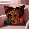 Sultan's Game Cushion Cover Multi-Scene Pillow Cover for Home & Car - Reversible, Soft & Durable for Daily Use