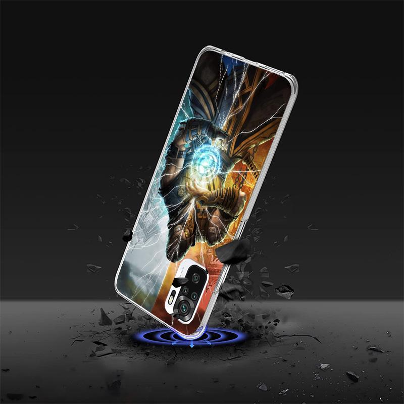 Mortal Kombat Phone Case For Xiaomi Redmi Note 15 14 13 12S 12 11 Pro Plus 14S 11S 11E 10 10S 11T 5G Personalized Cover Redmi No