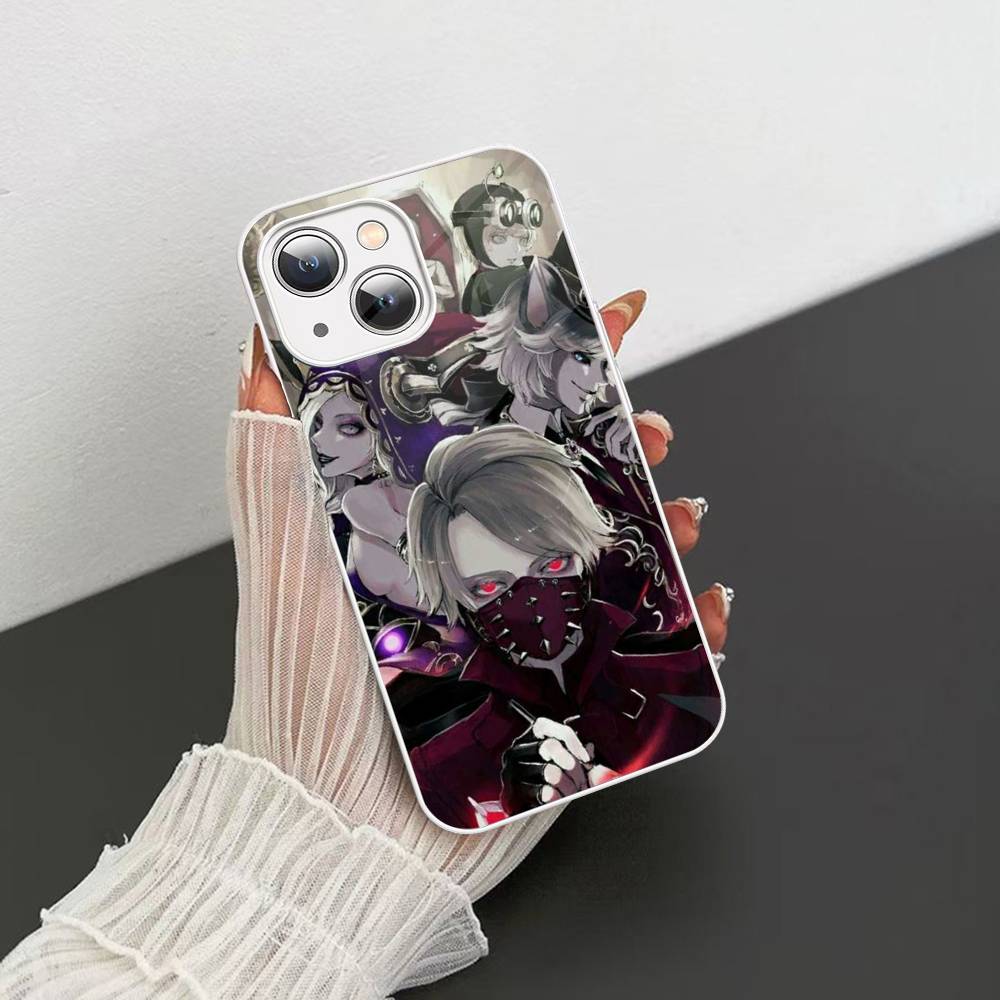 Horror Game I-Identity V Gehärtetes Glas Für Iphone 14 13 12 11 Pro Mini XS MAX 14Plus X XS XR Hüllen
