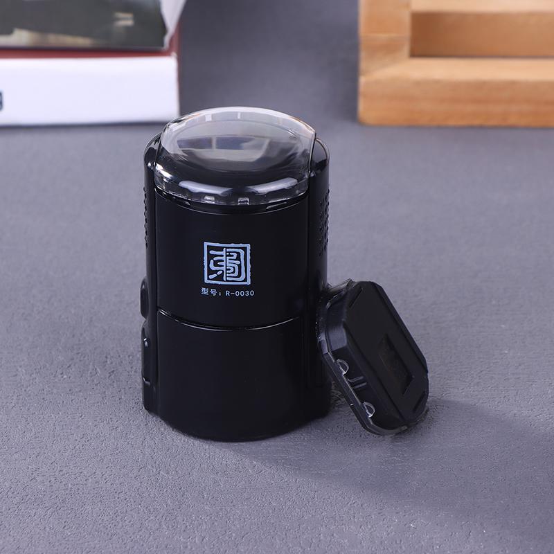 

Настраиваемые самонаборные штампы 25/30/40/50 мм круглые большого размера самонаборные штампы с пользовательским текстом 30mm