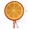 Fruit Style Round Foldable Hand Fans Portable Cooling Fans Cute Handheld Folding Fan  Summer Events