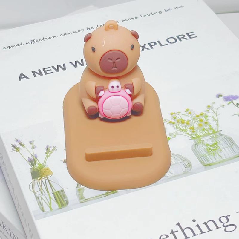 Cute Capybara 3D Phone & Tablet Holder Ornament