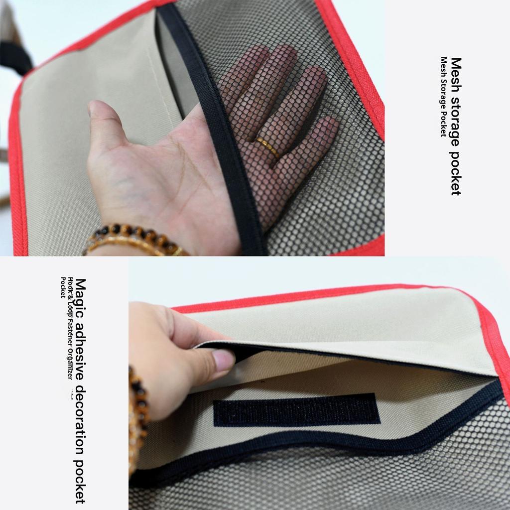 1PC Outdoor Foldable Crossbody Stool Compact Portable and Foldable Traveling Small Folding Stool for FishingRail and Queuing