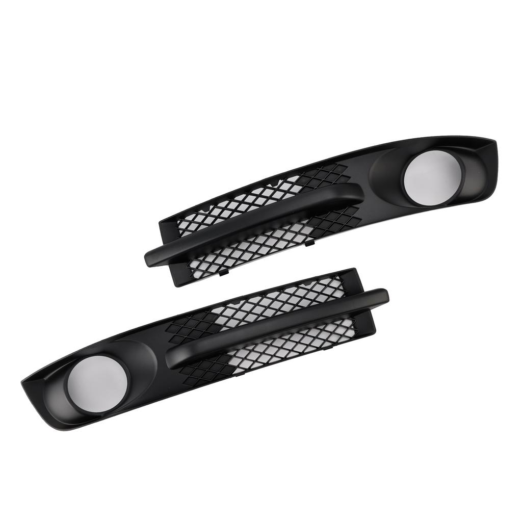 Front Bumper Fog Light Grill Fit VW Sharan 7M 2000-2010 W/ Foglight Hole