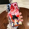 Case for Samsung Galaxy A35 A25 A71 A24 A55 A22 A52 A51 A73 A26 A72 A41 A23 A53 A36 A32 Black Soft Phone Cover Dragon Ball Son