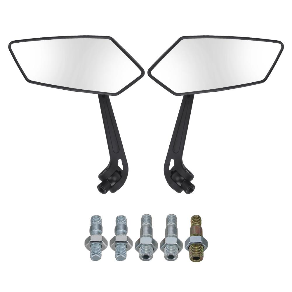 Motorcycle Rearview Mirrors Motorcycle Accessories For Cafe Racer Black Side Mirrors