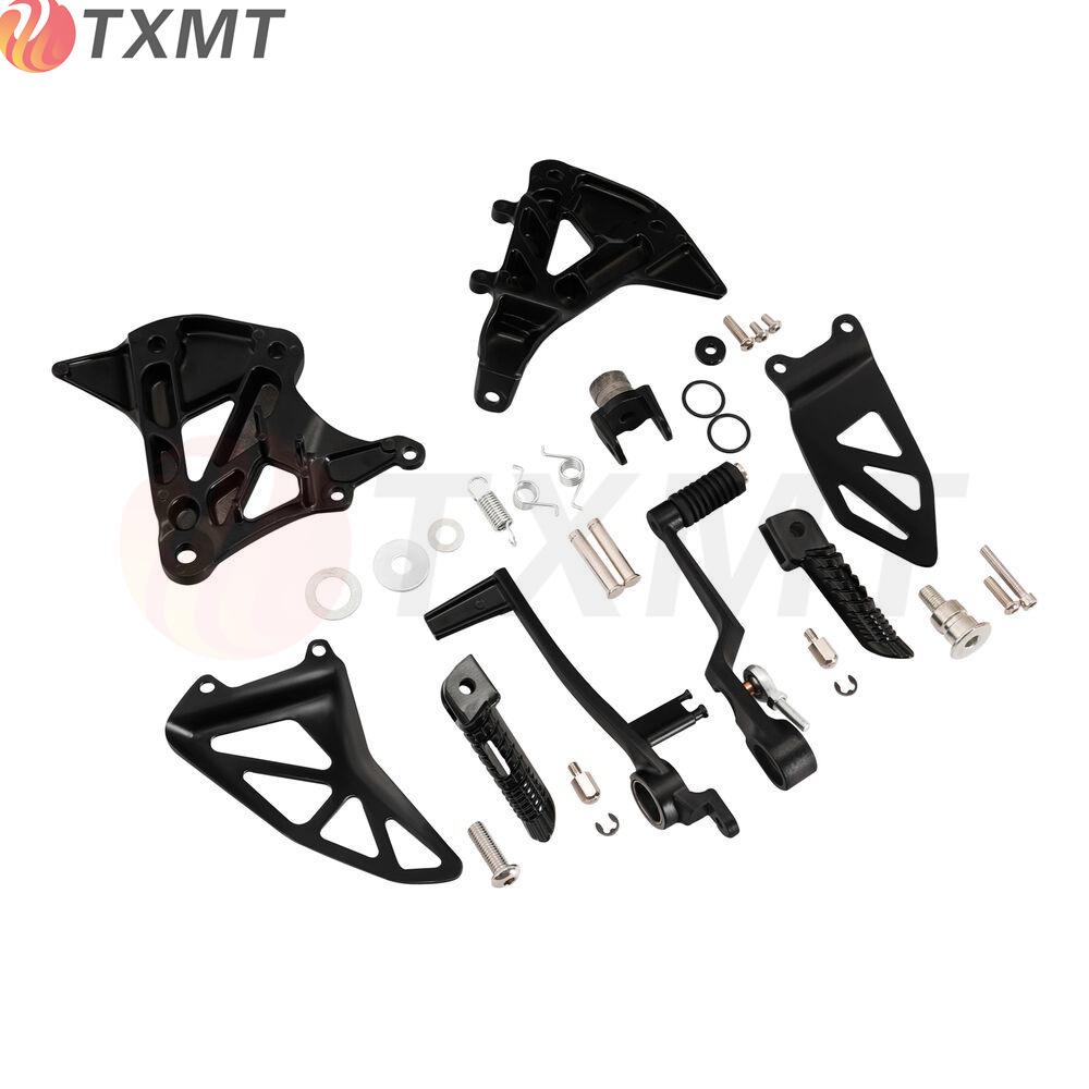 Compatible with Suzuki GSXR1000 Big R 2017-2022: Front Footpegs, Gear Shift Lever, Brake Lever Assembly