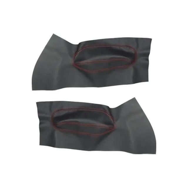 Car Microfiber Leather Front Door Armrest Panel Cover Protective Interior Trim For VW Beetle 1998 1999 2000 2001 2002 - 2010