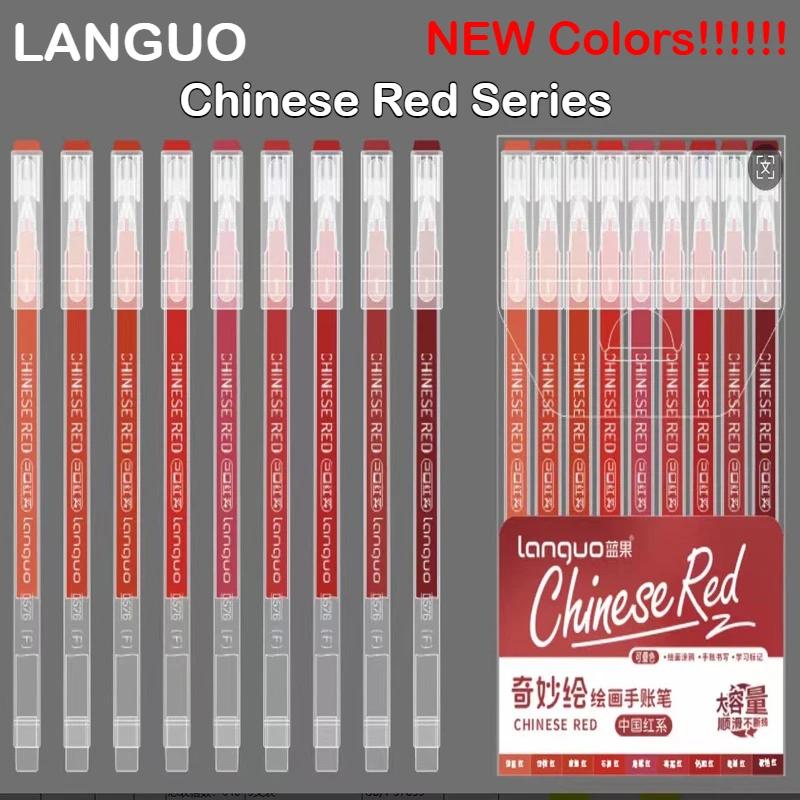 LANGUO 288/9 Colors Direct Liquid Acrylic Paint Pens Brush Color Marker Pen for Painting DIY School Art Supplies Stationery