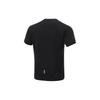 Li Ning Laufserie Einfarbig Reflektierend Rundhals Sport Kurzarm T-Shirt Herren Tops Schwarz ATSU199-1