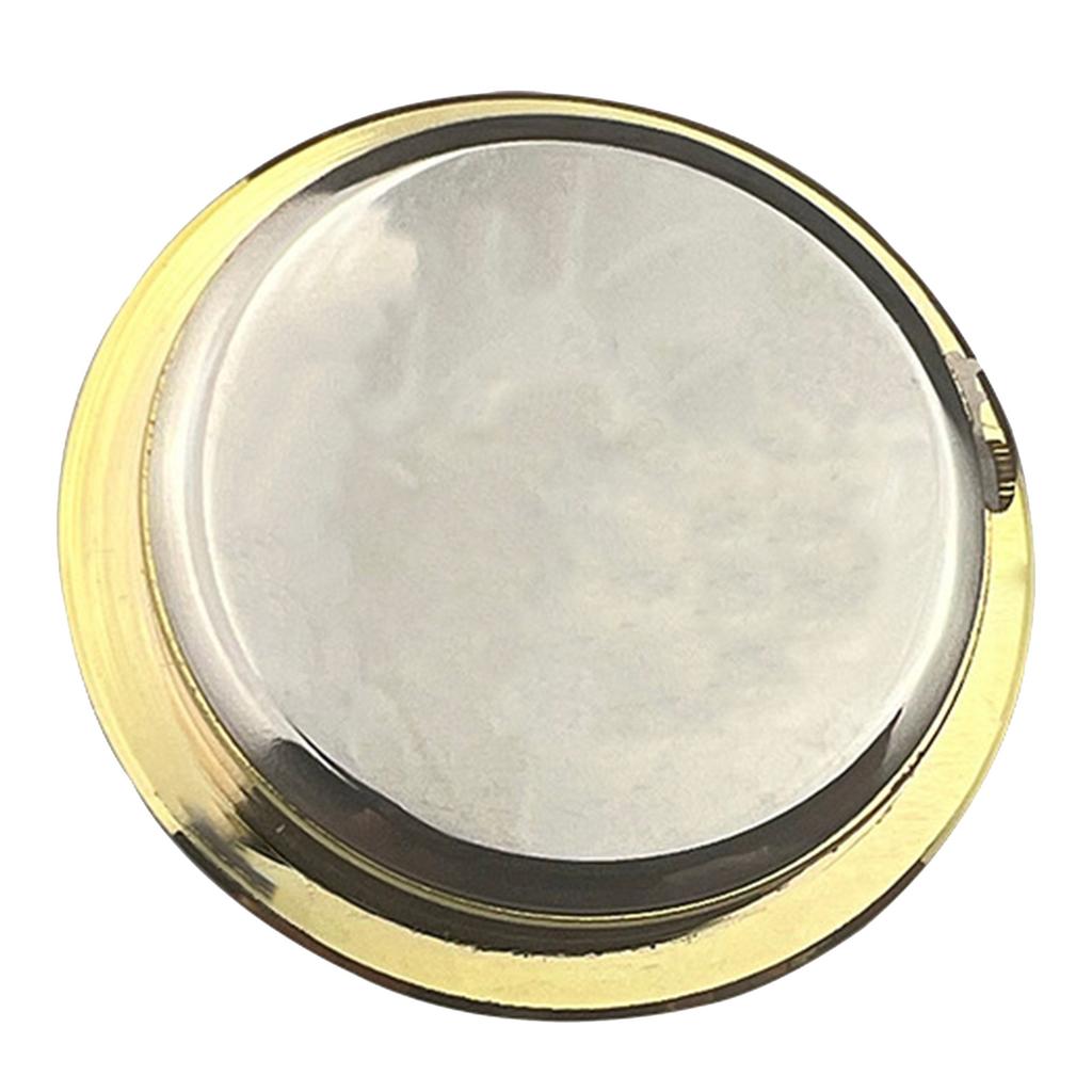 Inserție Ceas de Calitate 55MM Componentă Cap Ceas cu Durabilitate Cifre Arabe Acoperire Clară cu Bordură Aurie/Argintie