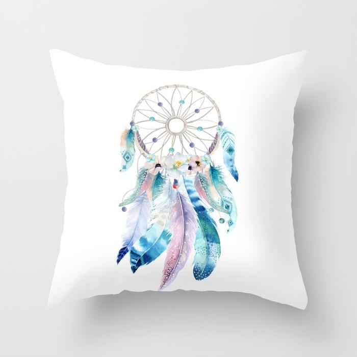 Boho Pillow Cover Dream Catcher Cushion For Home Sofa Chair Decoration Pillowcase Car Ornament