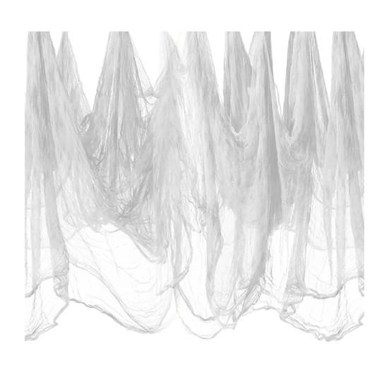 Yousheng Halloween Gauze Cloth Creepy Blood/Black/White Fabric Gauze for Haunted House Outdoor Indoor Yard Halloween Decoration