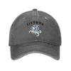Lietuva Lithuania Coat Of Arms Denim Fabric Cap Casual Baseball Caps Adjustable Hat Summer Unisex Baseball Hats