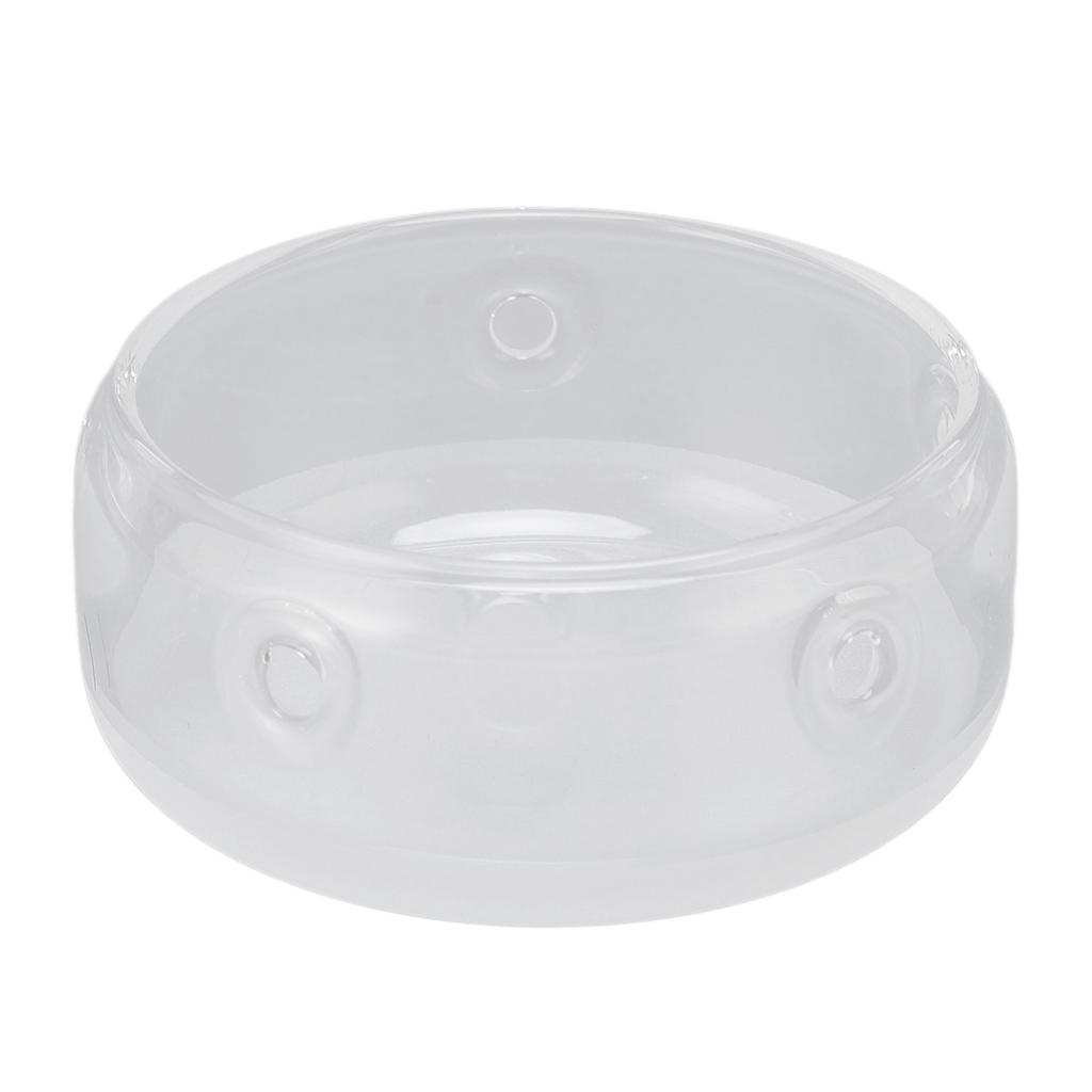 Glass Light Dome Protectors Covers Circular Lampshade Protective Glass Dome Replacement for AD300Pro Camera Flashing