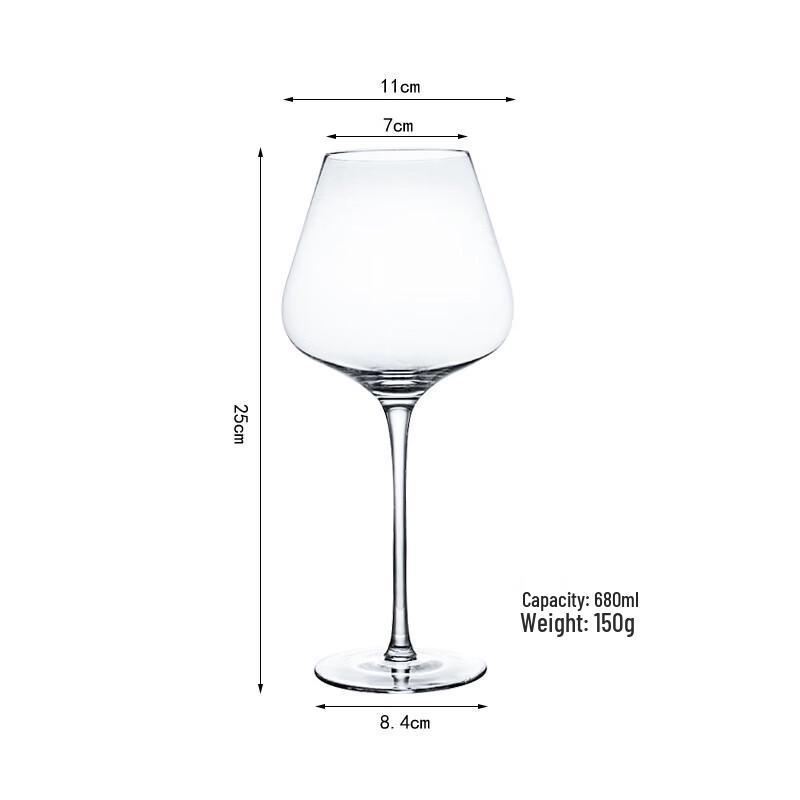 Handmade Crystal Large Capacity Wine Glass