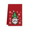 Christmas gift hanging kitchen towel hand wipe absorbent towel household bathroom cartoon hanging towel cleaning rag