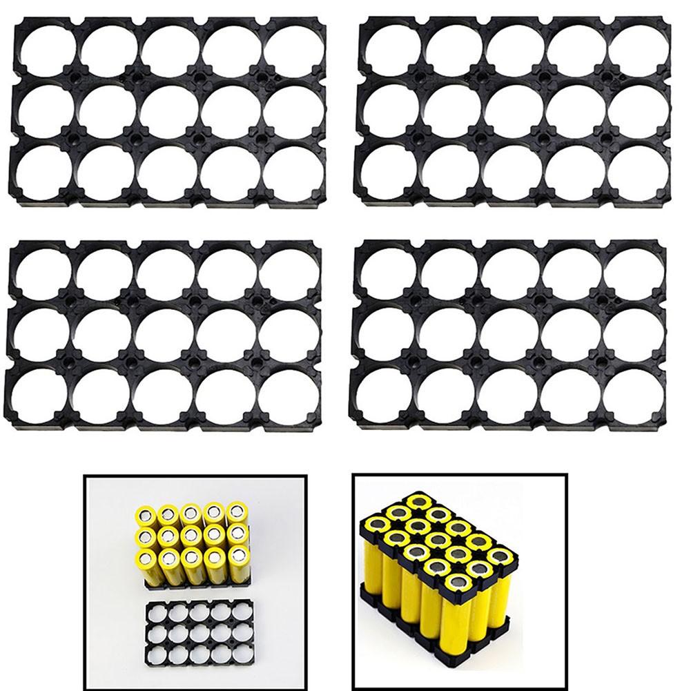 21700 Battery Holder Brackets 4 Set ABS+PC DIY Stand