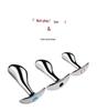 Aluminum Alloy Snake Head G-Spot Metal Butt Plug for Female Masturbation