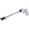 Kickstand, Aluminum Alloy Center Mount Kickstand for 24-27 Inch Mountain Road Bikes (Silver)