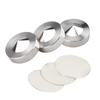Pieds de Pieds de Support d'Enceinte Amortisseurs Puissants Pieds en Acier Inoxydable Kit Super Porteur pour Enceinte