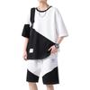Kurzärmeliges T-Shirt-Set für Herren-Sommerbekleidung, kombiniert mit lässigen Shorts und locker sitzendem T-Shirt