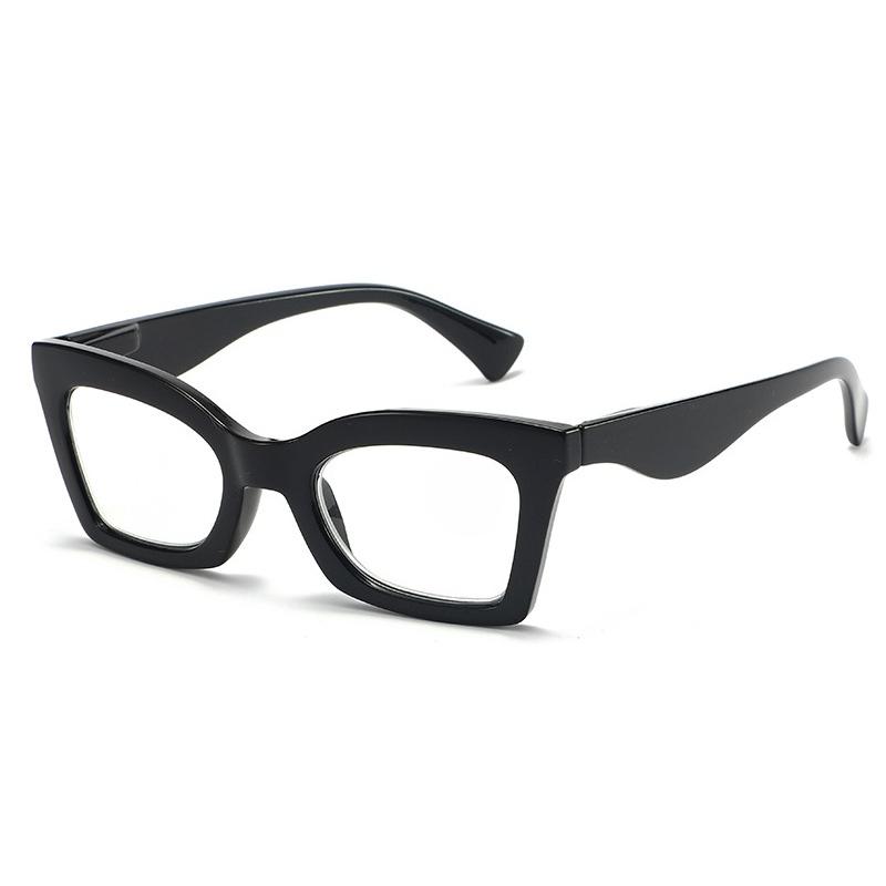 Large-Frame Anti-Blue Light Reading Glasses with Spring-Loaded Temples for Women Stylish and Comfortable Reading Glasses