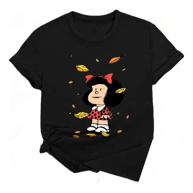 T-shirt With The Cartoon Character Mafalda That S