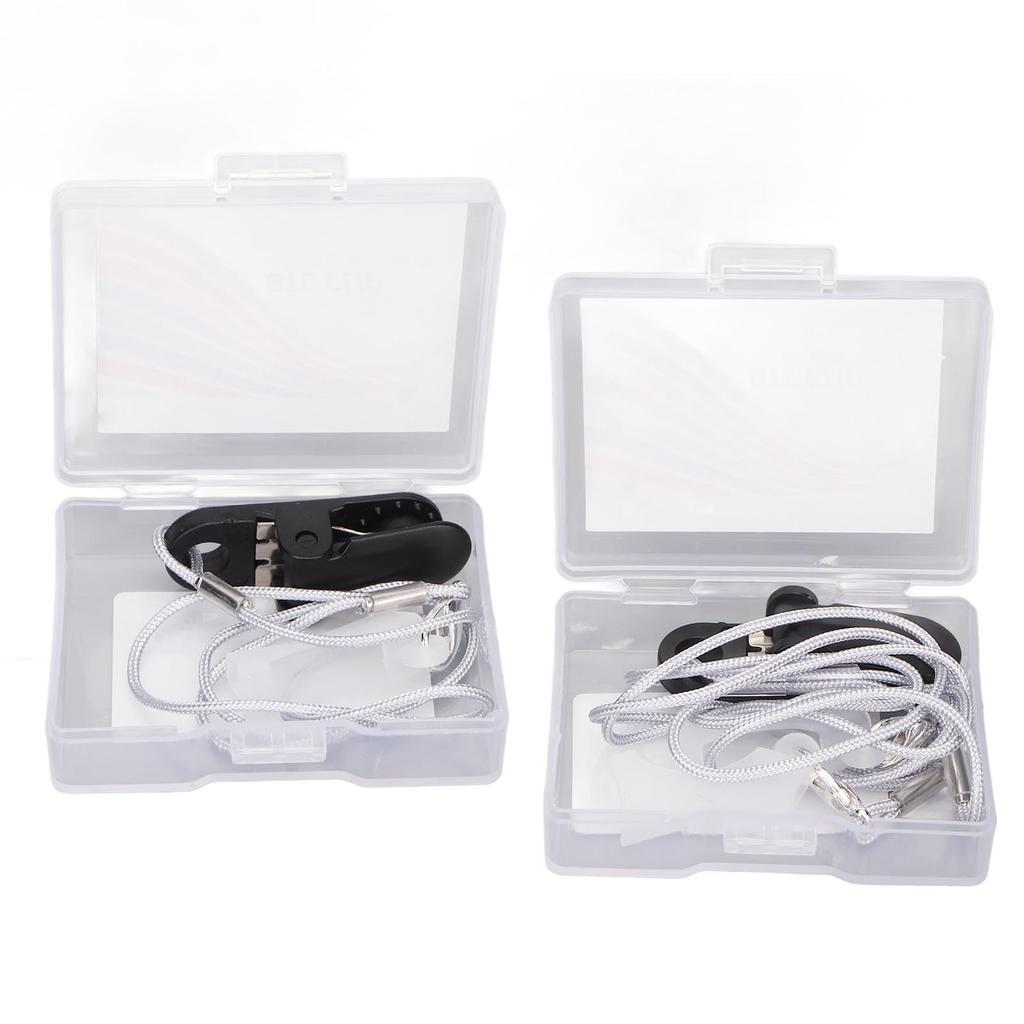 Black Sound Aid Clip BTE A312 Fashionable Hanging Portable Grey Sound Amplifier Lanyard for Elderly 