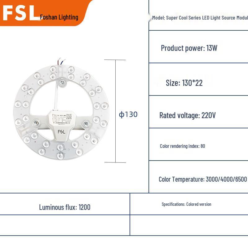 High Brightness LED Ceiling Light - Energy-Saving Magnetic Replacement Panel