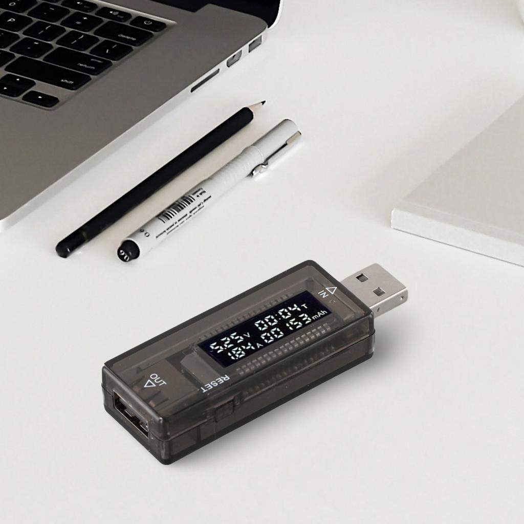 LCD USB Detector Voltmeter Ammeter Voltage Power Capacity Tester Current Meter
