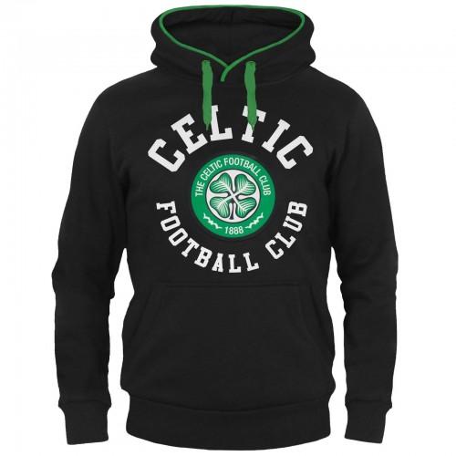 Celtic FC Mens Fleece Hoodie